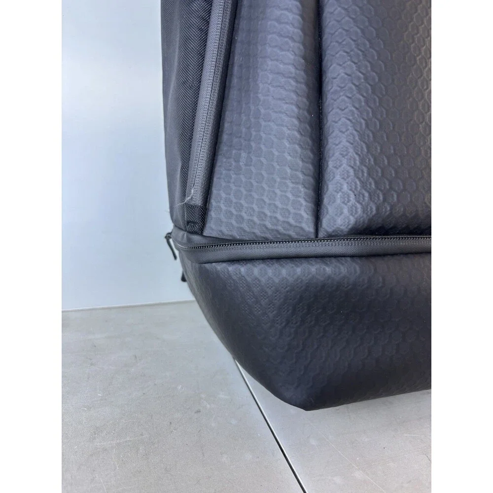 VESSEL Signature Backpack Bag Synthetic Leather Black TENNIS Laptop READ